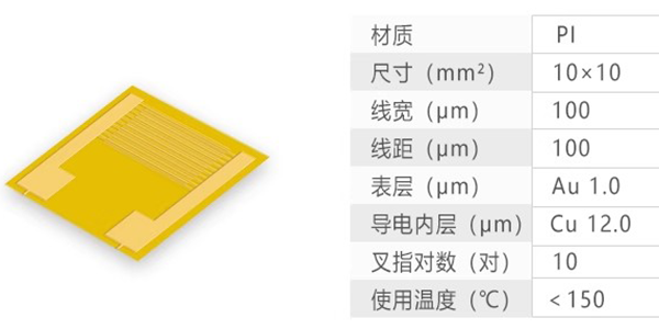 Flexible Interdigital Electrodes